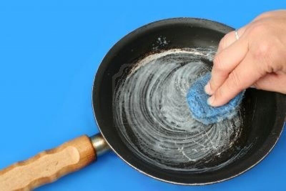 limpiar sarten antiadherente con bicarbonato