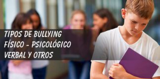 Tipos de Bullying – Cuales son y sus consecuencias tipos de bullying