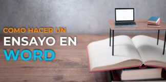 Como hacer un ensayo en Word