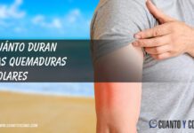 Cuánto duran las quemaduras solares Cuanto duran las quemaduras solares